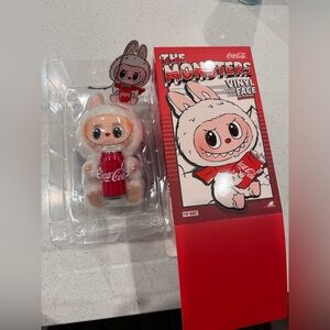 Coca-Cola Red and White Monster Vinyl Figure